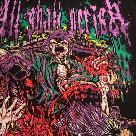 All Shall Perish (band) tee - Picture 2 of 5